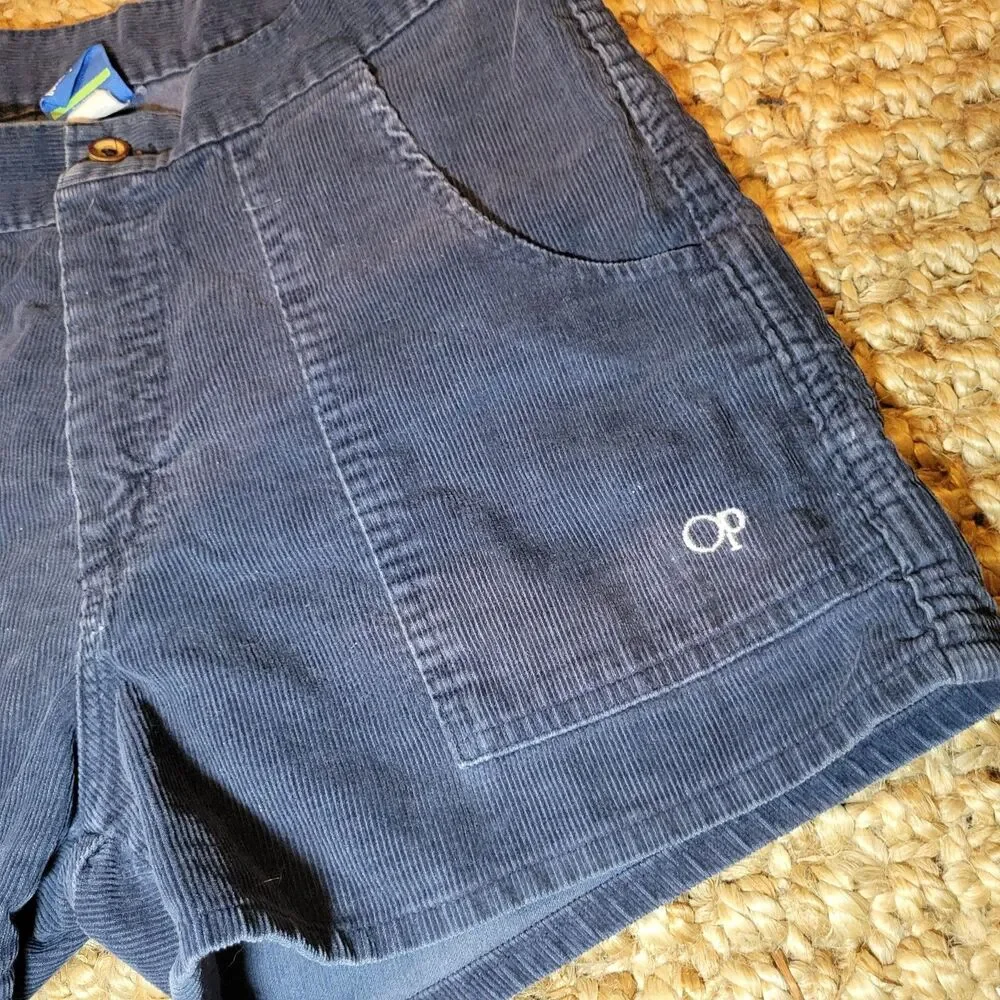 Vintage OP Ocean Pacific Shorts Men 33 Rare Longrider Corduroy Beach 80s 70